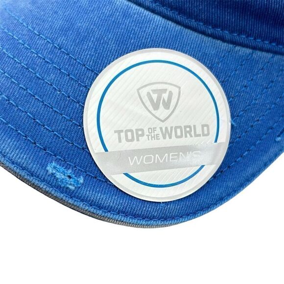 Florida Gators Women's Trucker Snapback Hat Royal/White Top Of The World - Picture 3 of 6